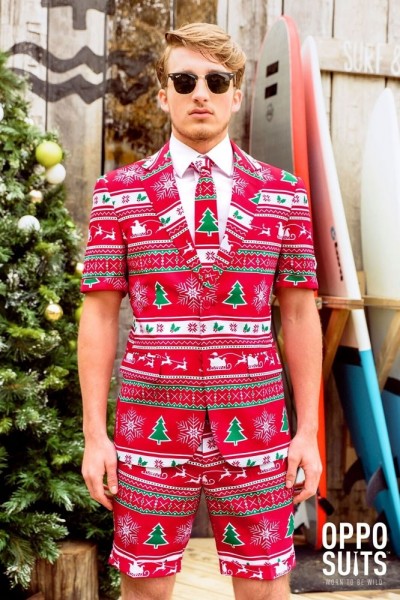 OppoSuits Sommer Anzug Winter Wonderland