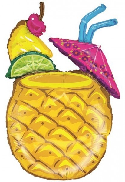 Ananas Cocktail Folienballon 94cm