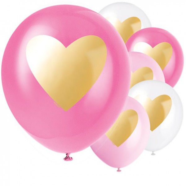 6 Totally in love Luftballons 30cm