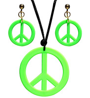 Förhandsgranskning: Hippie peace smycken i grönt