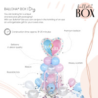 Vorschau: Balloha Geschenkbox DIY Gender Party XL