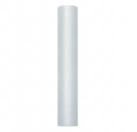 Tüll Stoff Luna grau 9m x 30cm