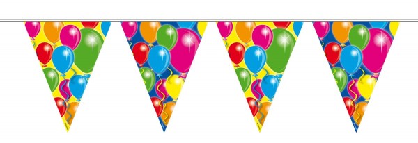 Spectacular Birthday Wimpelkette 10m
