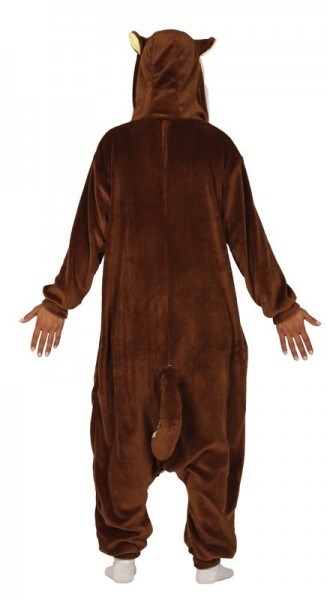 Flauschiges Eichhörnchen Kostüm 2
