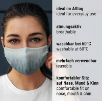 Vorschau: Winterwald Mund-Nase-Maske