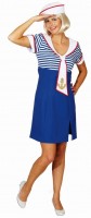 Maritime Matrosin Marina Damenkostüm