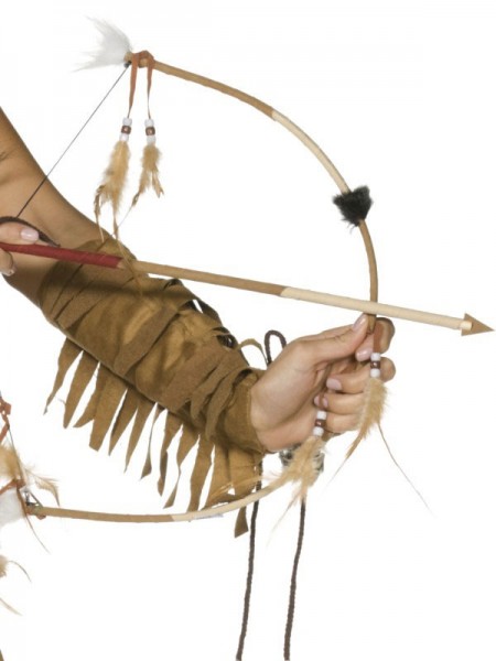 Indianer Bogen Mit Pfeil 37cm