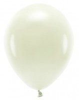 10 Eco Pastell Ballons creme 26cm