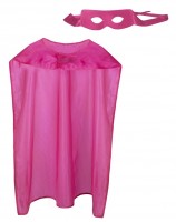 Superhelden Verkleidungsset pink