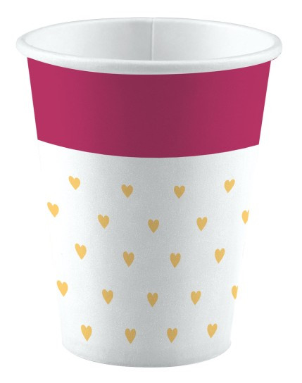 8 Little Love Pappbecher 250ml