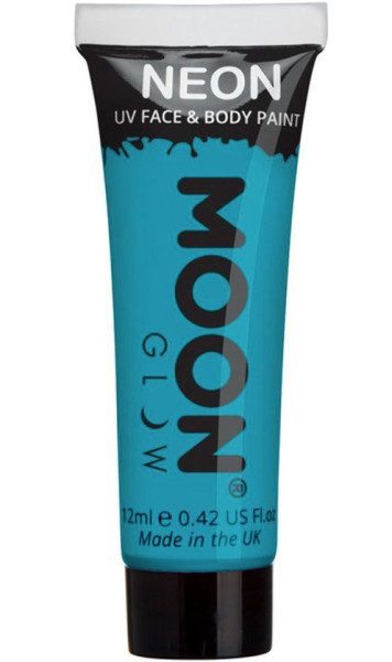 UV Face and Body Schminke in Blau 12ml