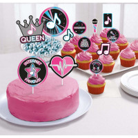 Be Famous Tortendekoration 12-teilig