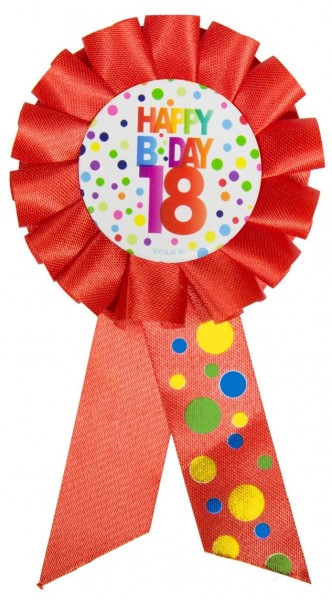 Splendid 18th Birthday Button