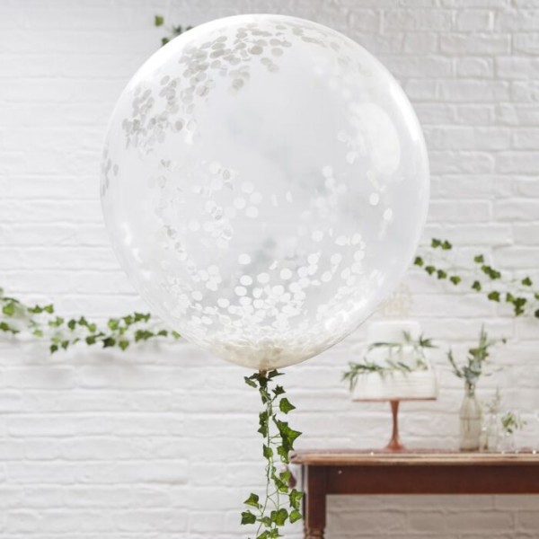 3 Märchenhochzeit XL Ballons 91cm