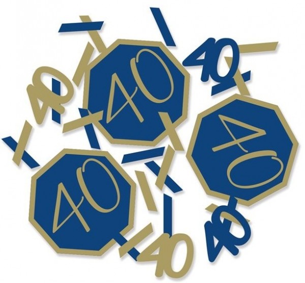 Luxurious 40th Birthday Streudeko 14g