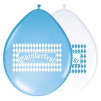 Vorschau: 8 Oktoberfest Zauber Luftballons 30cm