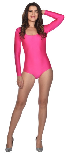 Pinker Langarm Body Clarissa 3