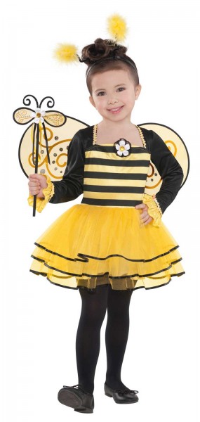 Süßes Bienen Kinderkostüm 4-teilig