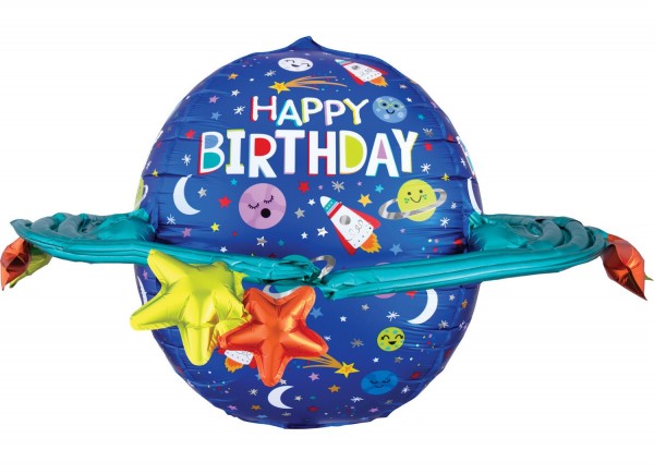 Weltall Reise Folienballon 78cm