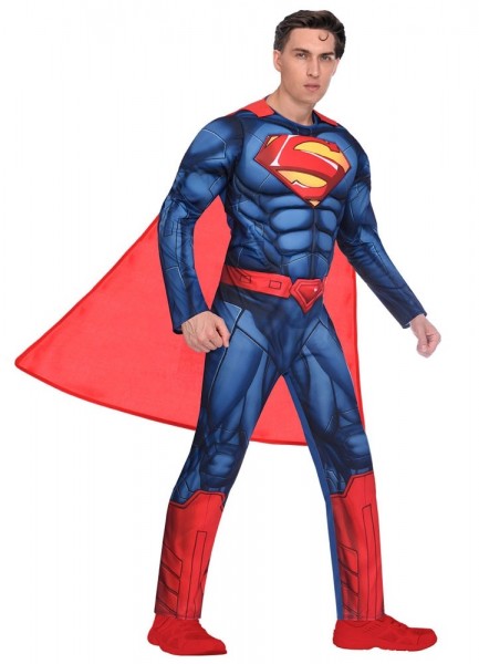 Classic Superman Lizenz Herrenkostüm 5