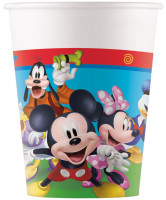 8 Mickeys Clubhouse Pappbecher 200ml