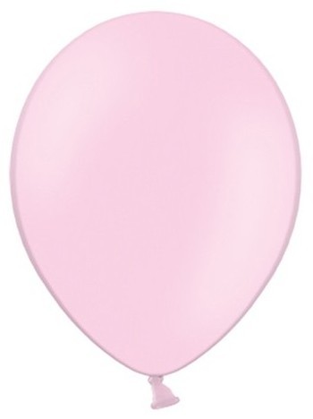 10 Partystar Luftballons hellrosa 27cm