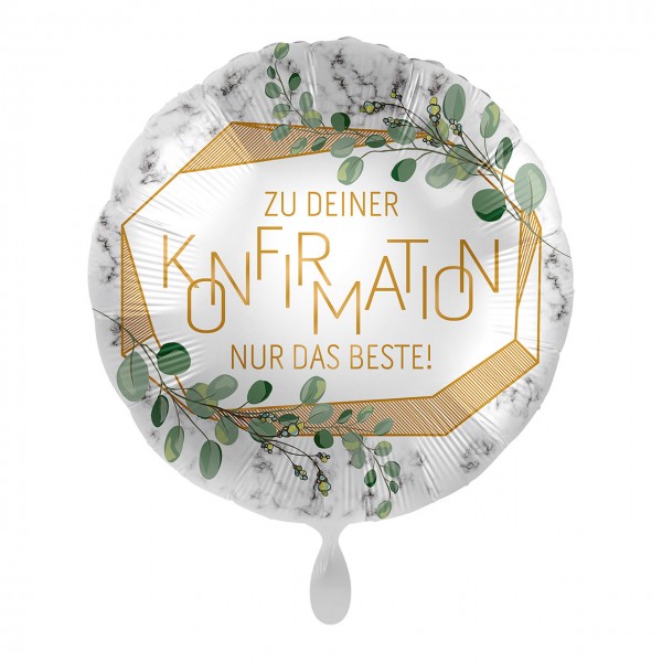 Konfirmation Glückwünsche Folienballon 43cm