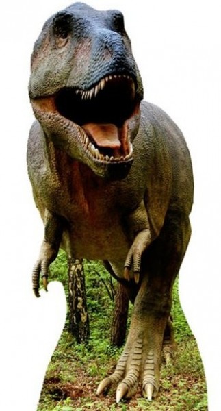 Tyrannosaurus Rex Pappaufsteller 1,93m