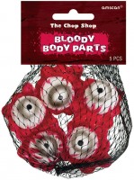 Blutige Halloween Augäpfel Deko