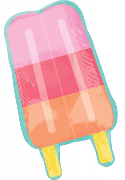 Stay cool Wassereis Folienballon 45 x 76cm