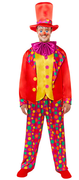 Lustiger Clown Fred Herrenkostüm