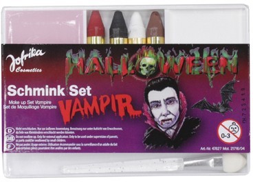 Halloween Schminke Vampir