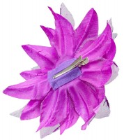 Vorschau: Violette Floria Blumen Haarspange