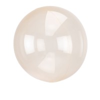 Orangefarbener Orbz Ballon 40cm