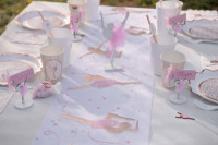 Vorschau: Ballerina Tischläufer Arabesque 3m