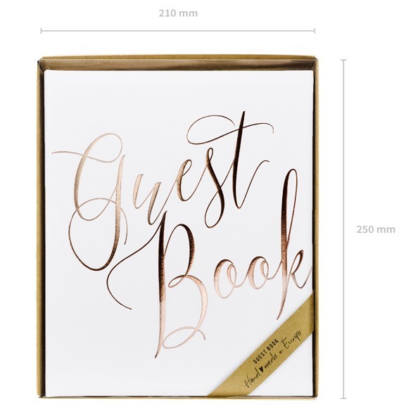 Gästebuch Precious Moments roségold 6