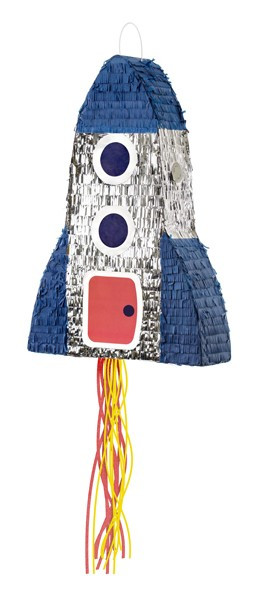 Weltall Party Raketen Zieh-Piñata