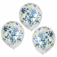 5 Roarsome Dino Konfettiballons 30cm