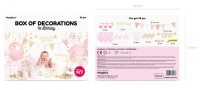 Vorschau: One Star Partykoffer rosa-gold 33-teilig
