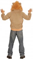 Vorschau: Plüschige Löwen Sweatshirt-Jacke