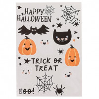 2 Bögen Halloween Tattoos