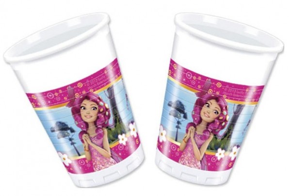 8 Mia & Me Feenparty Becher 200ml