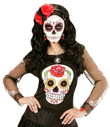 Tag Der Toten Ohrringe Rosy 3