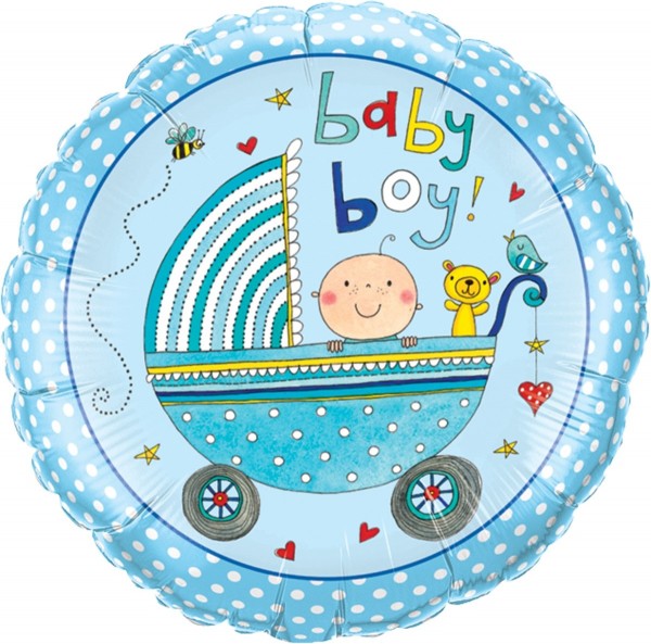 Folienballon Baby Boy Levi