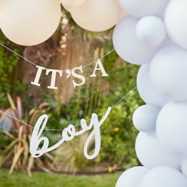 Sweet little boy Babyparty Girlande