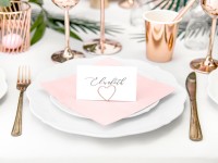 Vorschau: 10 Herzilein Kartenhalter roségold