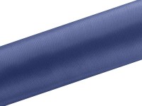 Satin Stoff Eloise dunkelblau 9m x 16cm