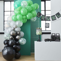 Gamer Eco Ballongirlande 70-teilig