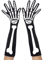 Klassische Skelett Handschuhe