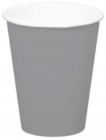 8 Becher Cleo silber 350ml